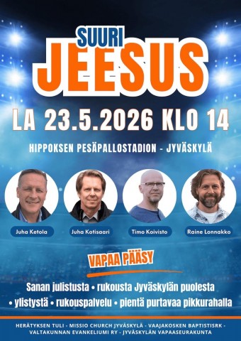 Suuri Jeesus Jyväskylässä